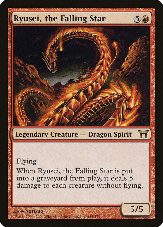 Ryusei, the Falling Star [Champions of Kamigawa] 185
