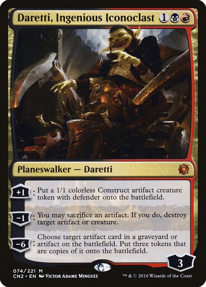 Daretti, Ingenious Iconoclast [Conspiracy: Take the Crown] 74