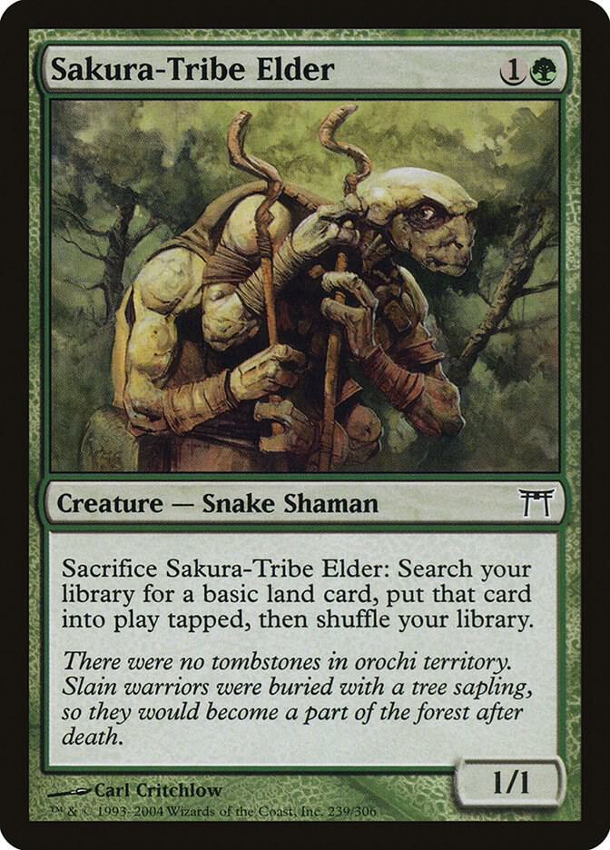 Sakura-Tribe Elder [Champions of Kamigawa] 239