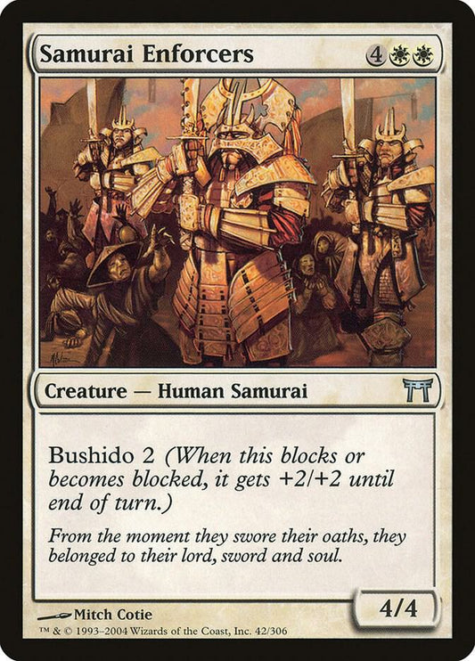 Samurai Enforcers [Champions of Kamigawa] 42