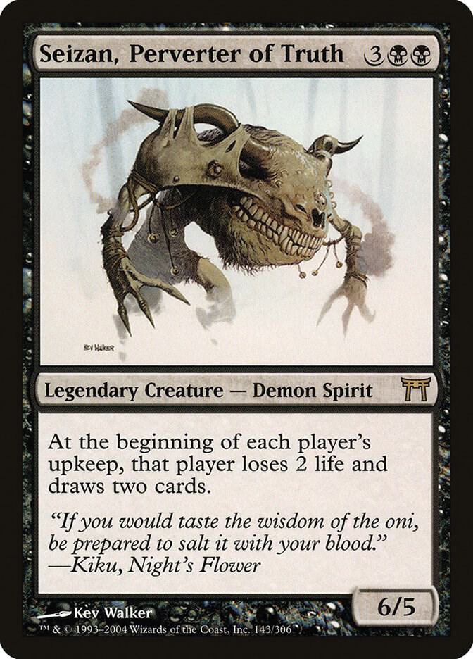 Seizan, Perverter of Truth [Champions of Kamigawa] 143
