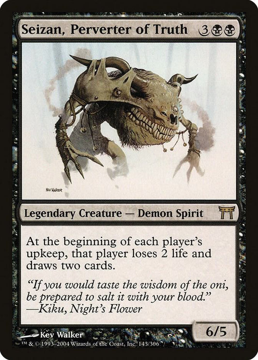 Seizan, Perverter of Truth [Champions of Kamigawa] 143