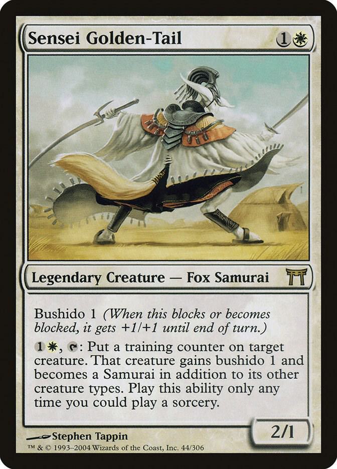 Sensei Golden-Tail [Champions of Kamigawa] 44
