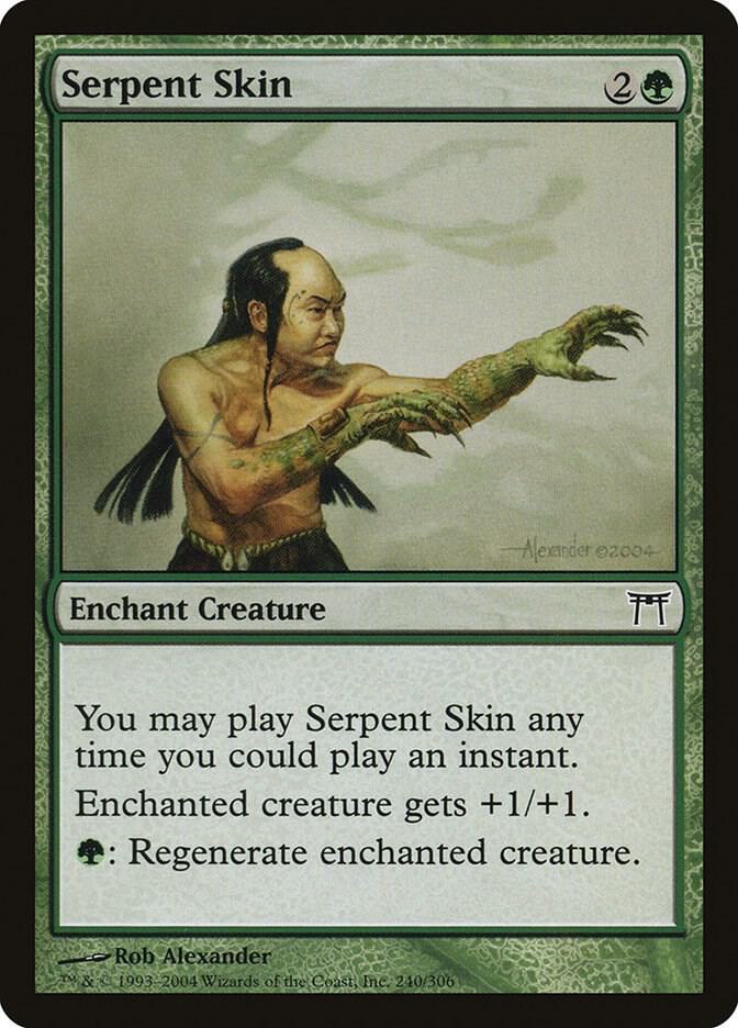 Serpent Skin [Champions of Kamigawa] 240