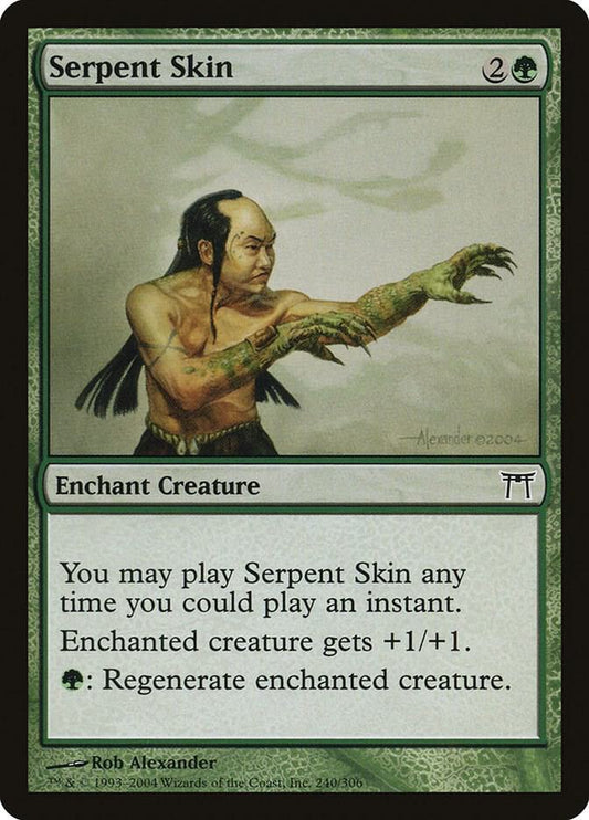 Serpent Skin [Champions of Kamigawa] 240