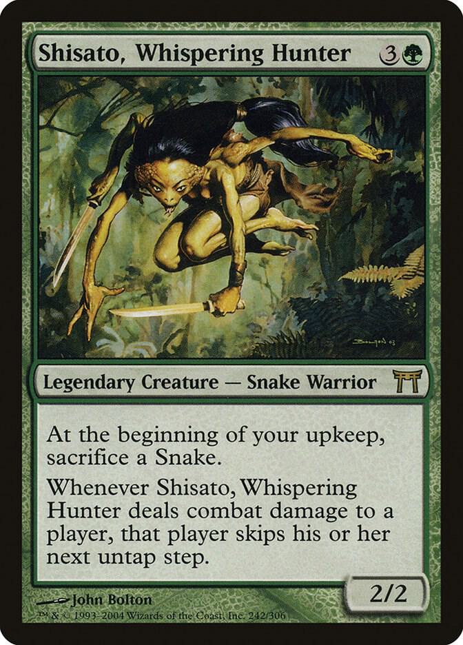 Shisato, Whispering Hunter [Champions of Kamigawa] 242