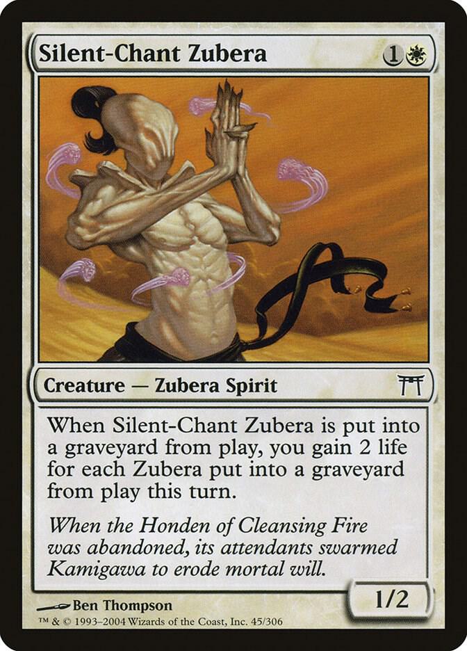 Silent-Chant Zubera [Champions of Kamigawa] 45