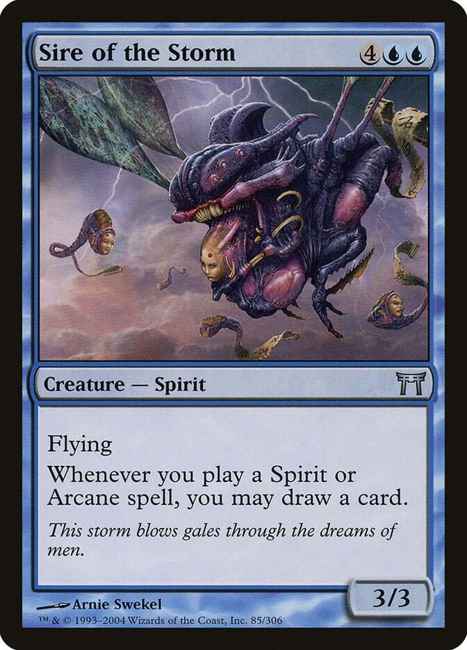 Sire of the Storm [Champions of Kamigawa] 85
