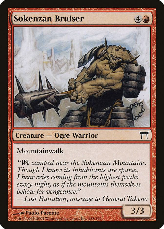 Sokenzan Bruiser [Champions of Kamigawa] 188