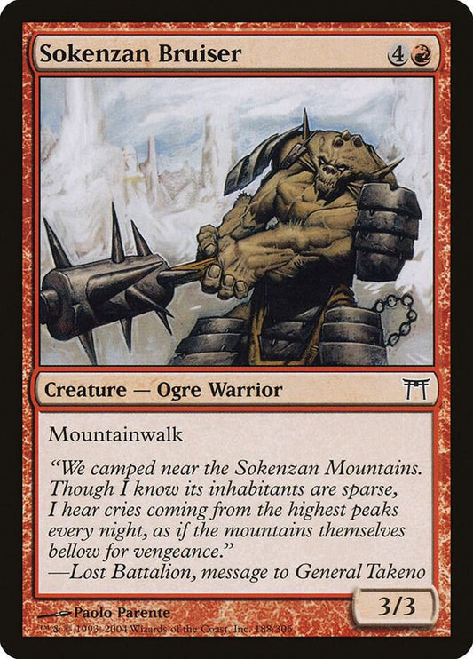 Sokenzan Bruiser [Champions of Kamigawa] 188