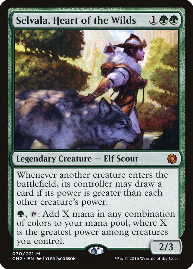 Selvala, Heart of the Wilds [Conspiracy: Take the Crown] 70