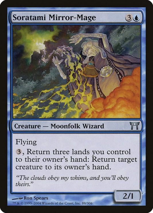 Soratami Mirror-Mage [Champions of Kamigawa] 88