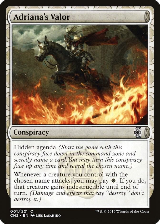Adriana's Valor [Conspiracy: Take the Crown] 1