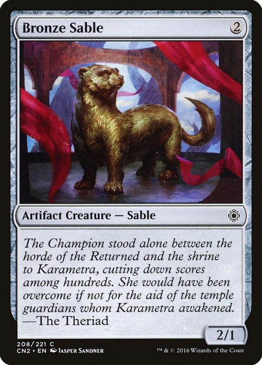 Bronze Sable [Conspiracy: Take the Crown] 208