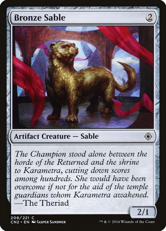 Bronze Sable [Conspiracy: Take the Crown] 208