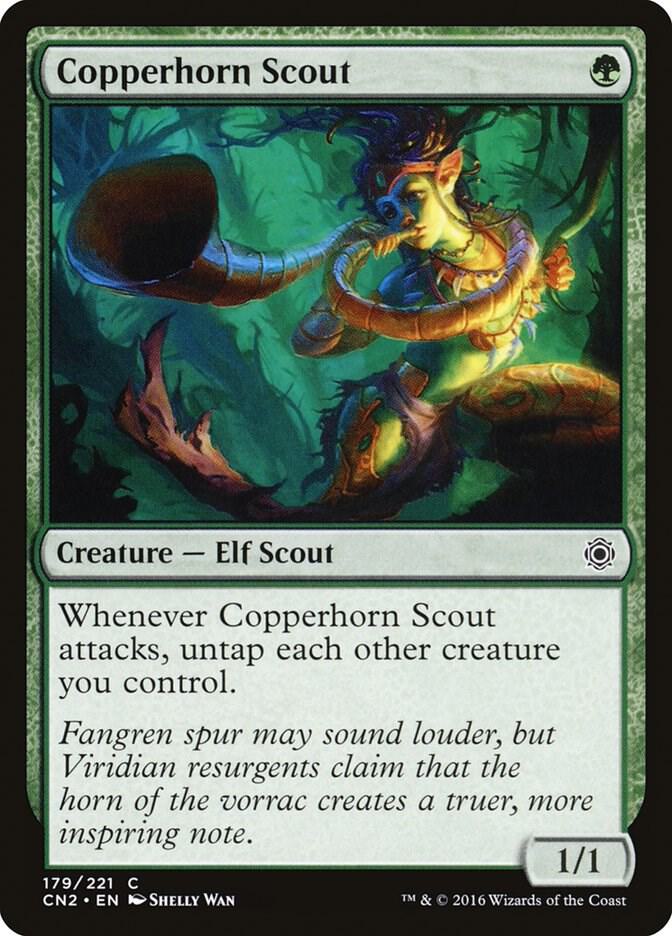 Copperhorn Scout [Conspiracy: Take the Crown] 179