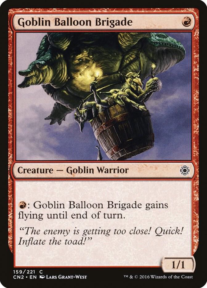 Goblin Balloon Brigade [Conspiracy: Take the Crown] 159