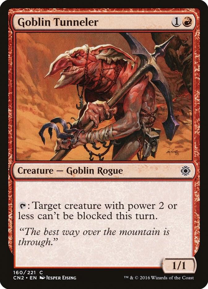 Goblin Tunneler [Conspiracy: Take the Crown] 160