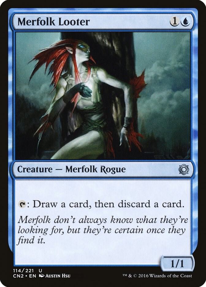 Merfolk Looter [Conspiracy: Take the Crown] 114