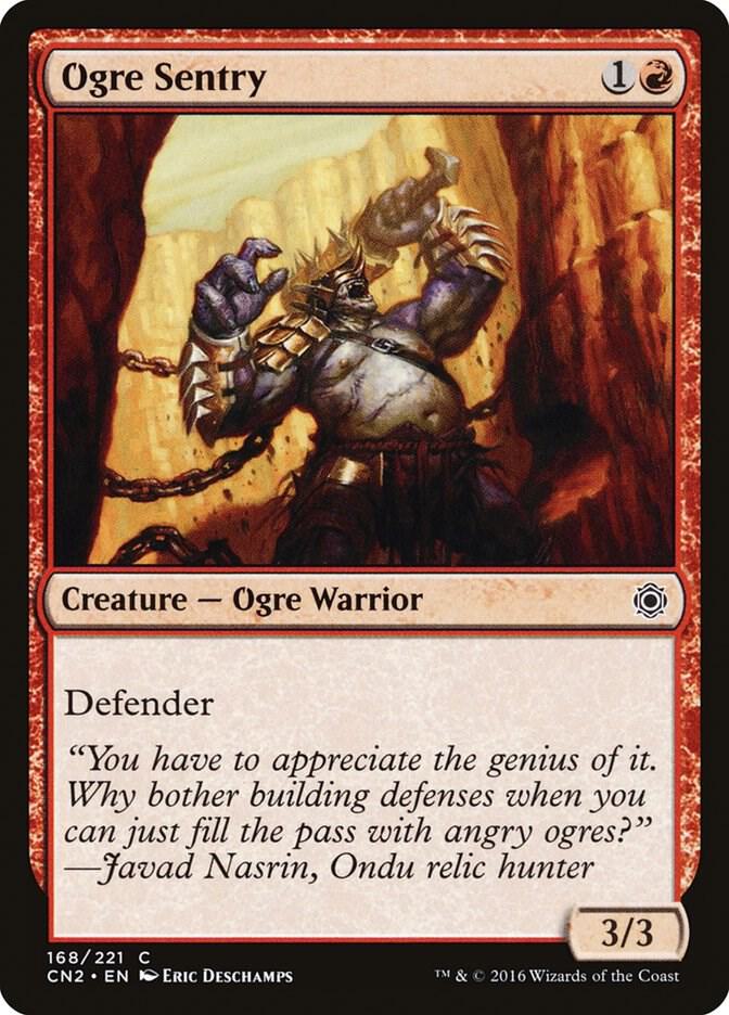 Ogre Sentry [Conspiracy: Take the Crown] 168