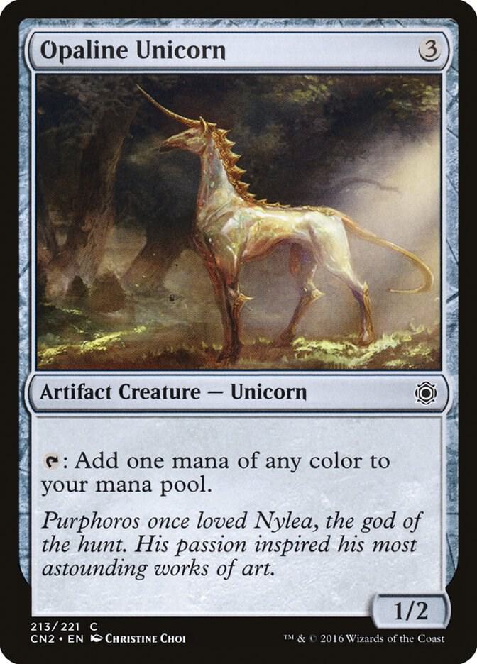 Opaline Unicorn [Conspiracy: Take the Crown] 213