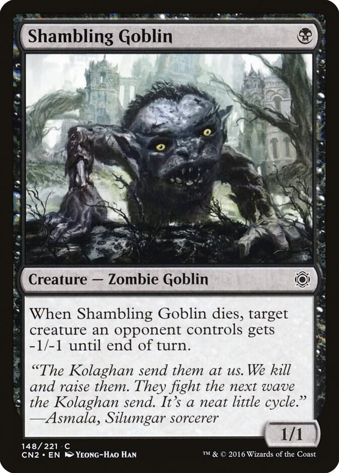 Shambling Goblin [Conspiracy: Take the Crown] 148