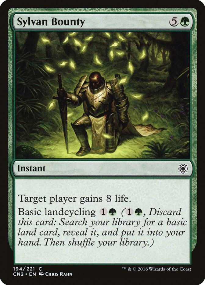 Sylvan Bounty [Conspiracy: Take the Crown] 194