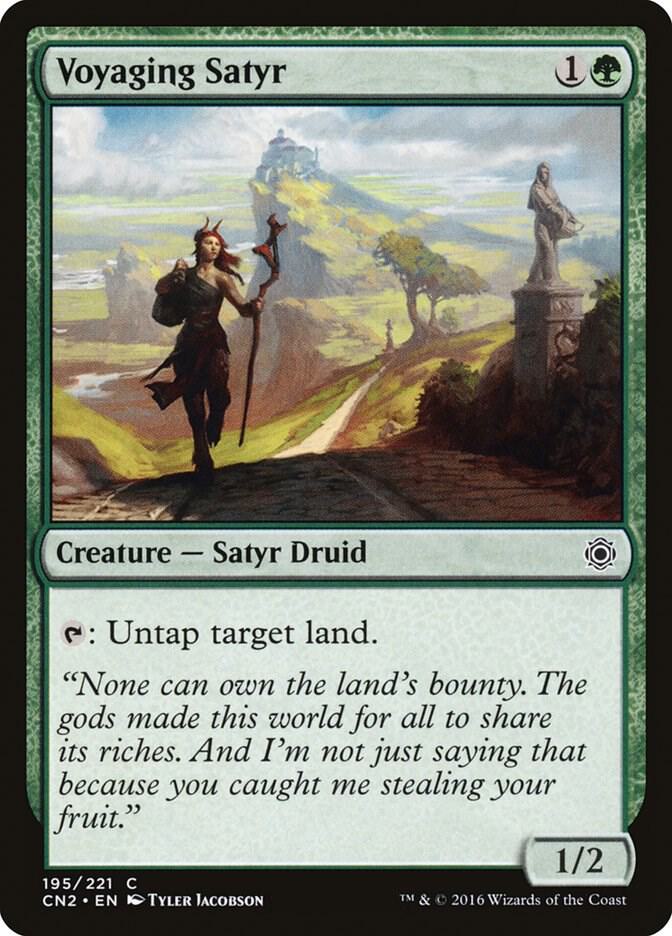 Voyaging Satyr [Conspiracy: Take the Crown] 195