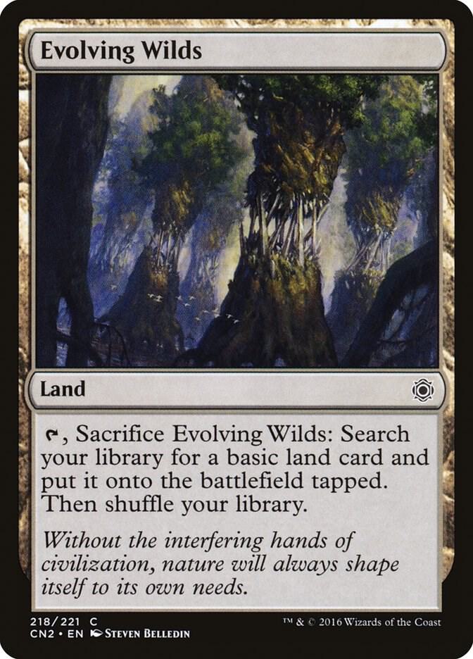 Evolving Wilds [Conspiracy: Take the Crown] 218