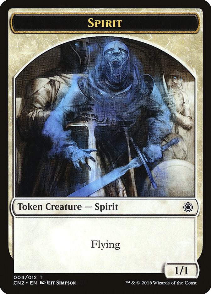 Spirit Token [Conspiracy: Take the Crown] 4