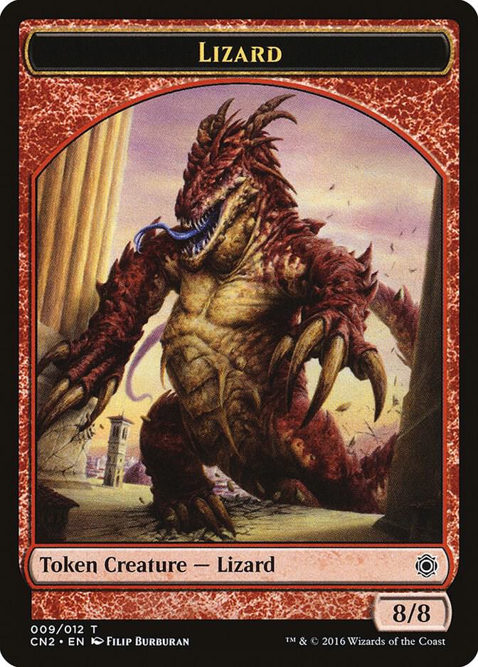 Lizard Token [Conspiracy: Take the Crown] 9