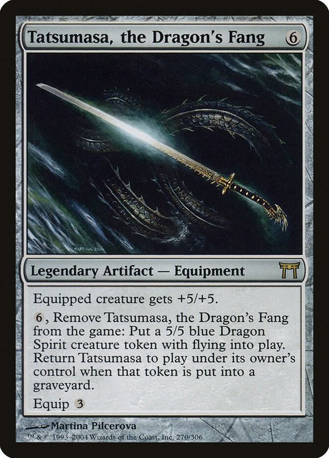 Tatsumasa, the Dragon's Fang [Champions of Kamigawa] 270