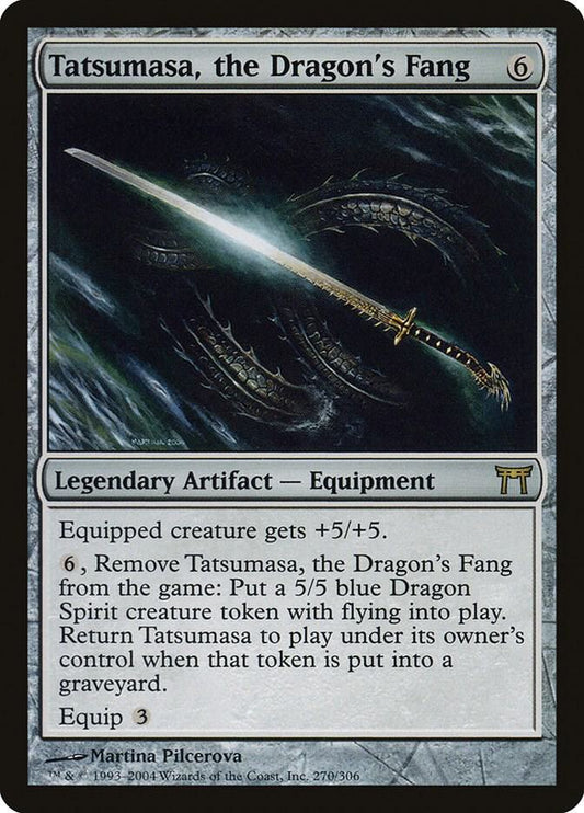 Tatsumasa, the Dragon's Fang [Champions of Kamigawa] 270