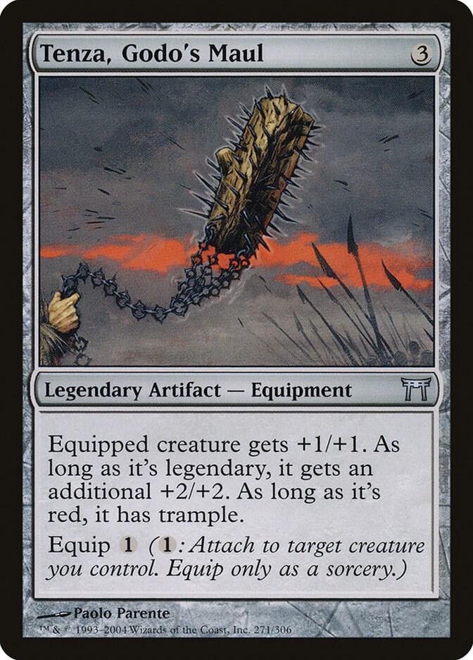 Tenza, Godo's Maul [Champions of Kamigawa] 271