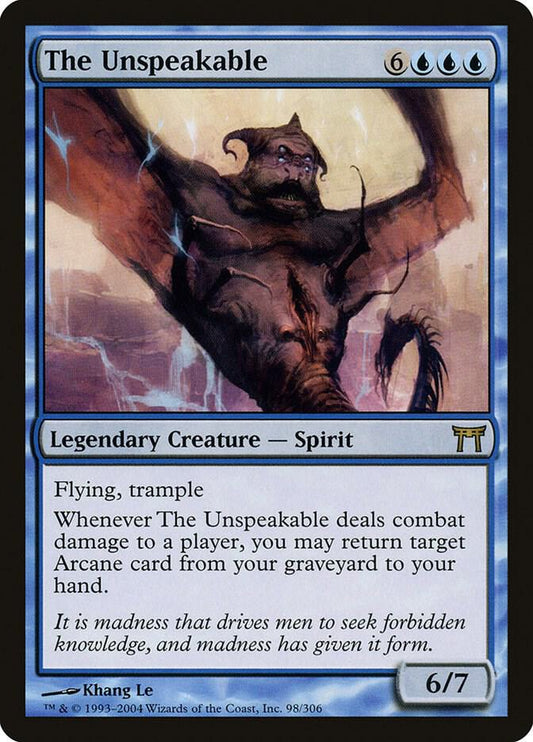 The Unspeakable [Champions of Kamigawa] 98