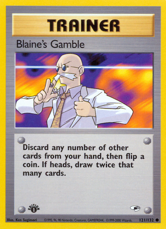 Blaine's Gamble - 121/132 Gym Heroes