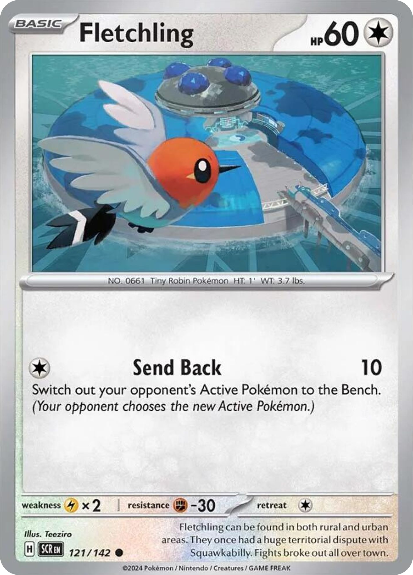 Fletchling - 121/142 Stellar Crown