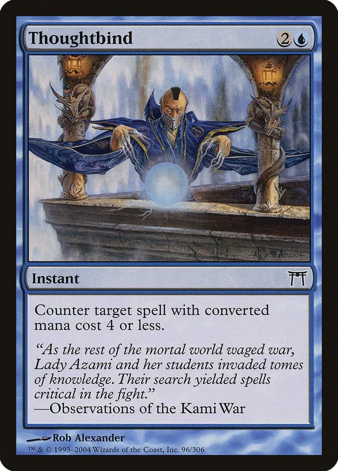 Thoughtbind [Champions of Kamigawa] 96