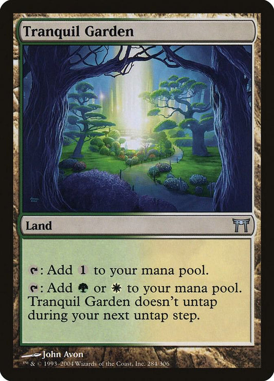 Tranquil Garden [Champions of Kamigawa] 284