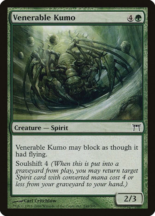 Venerable Kumo [Champions of Kamigawa] 248