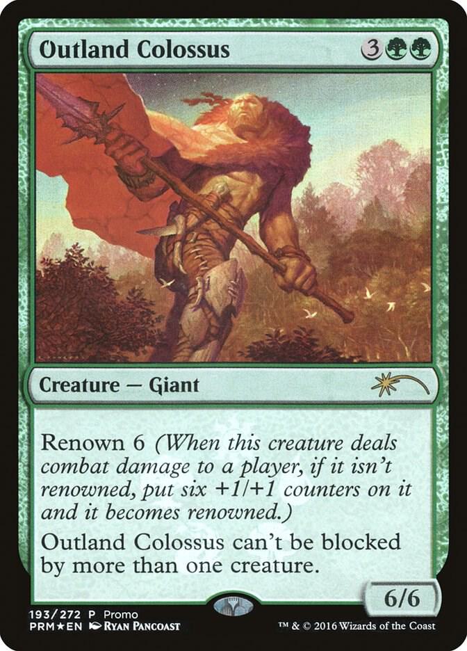 Outland Colossus [Unique and Miscellaneous Promos] 193
