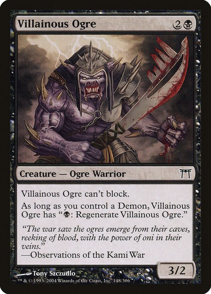 Villainous Ogre [Champions of Kamigawa] 148