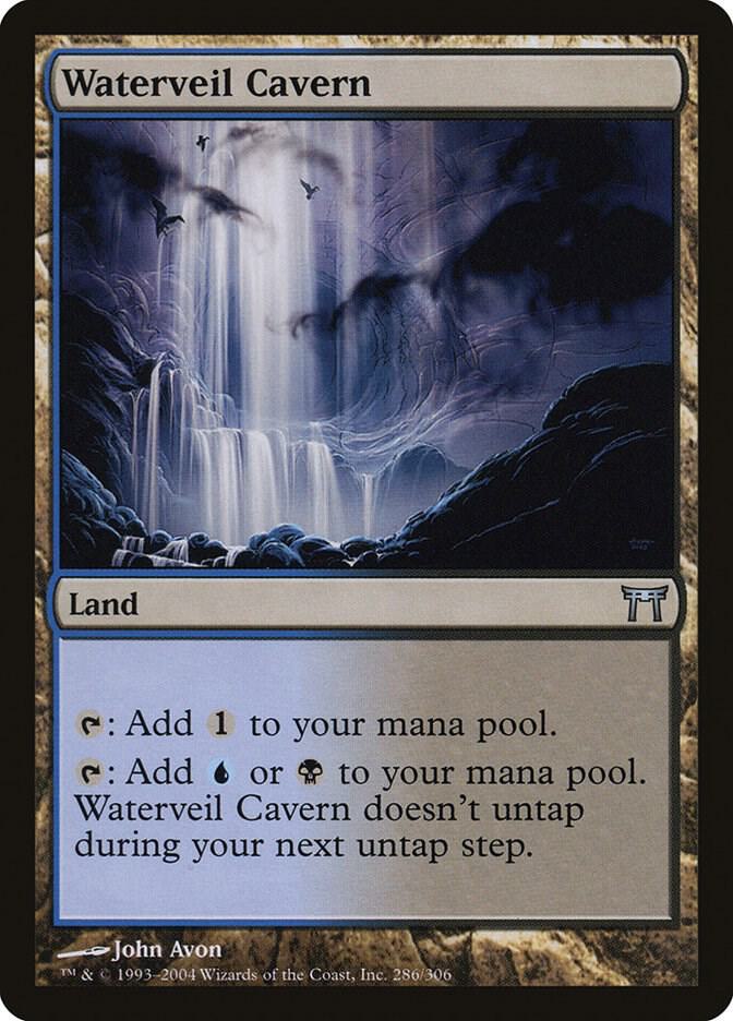 Waterveil Cavern [Champions of Kamigawa] 286