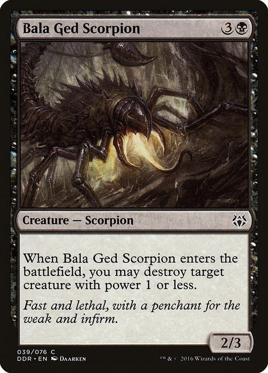 Bala Ged Scorpion [Duel Decks: Nissa vs. Ob Nixilis] 39