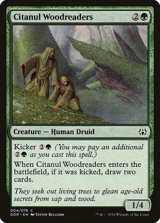 Citanul Woodreaders [Duel Decks: Nissa vs. Ob Nixilis] 4