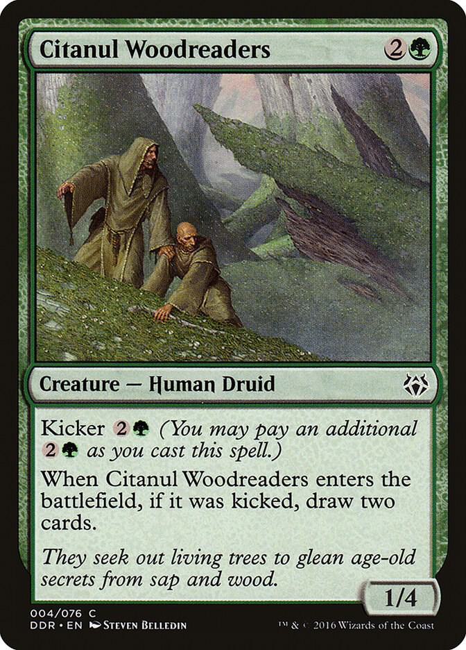 Citanul Woodreaders [Duel Decks: Nissa vs. Ob Nixilis] 4