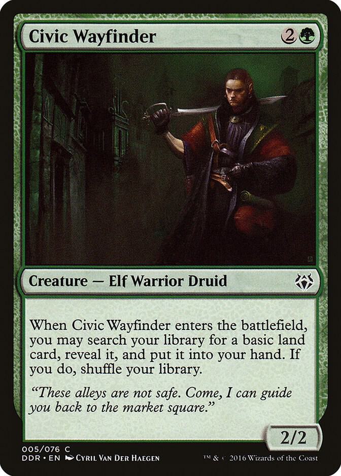 Civic Wayfinder [Duel Decks: Nissa vs. Ob Nixilis] 5