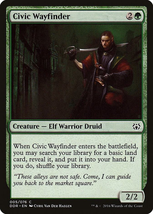 Civic Wayfinder [Duel Decks: Nissa vs. Ob Nixilis] 5
