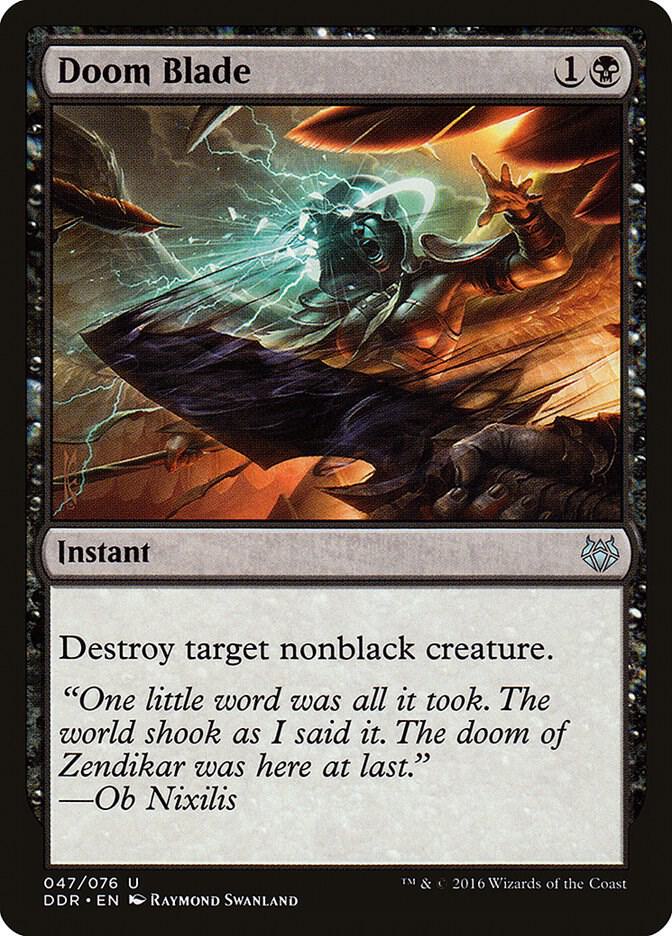 Doom Blade [Duel Decks: Nissa vs. Ob Nixilis] 47