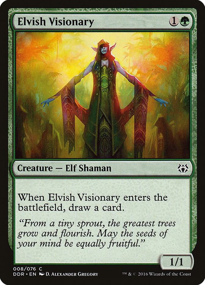 Elvish Visionary [Duel Decks: Nissa vs. Ob Nixilis] 8